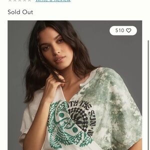 Pilcro Tie-Dye Graphic Tee